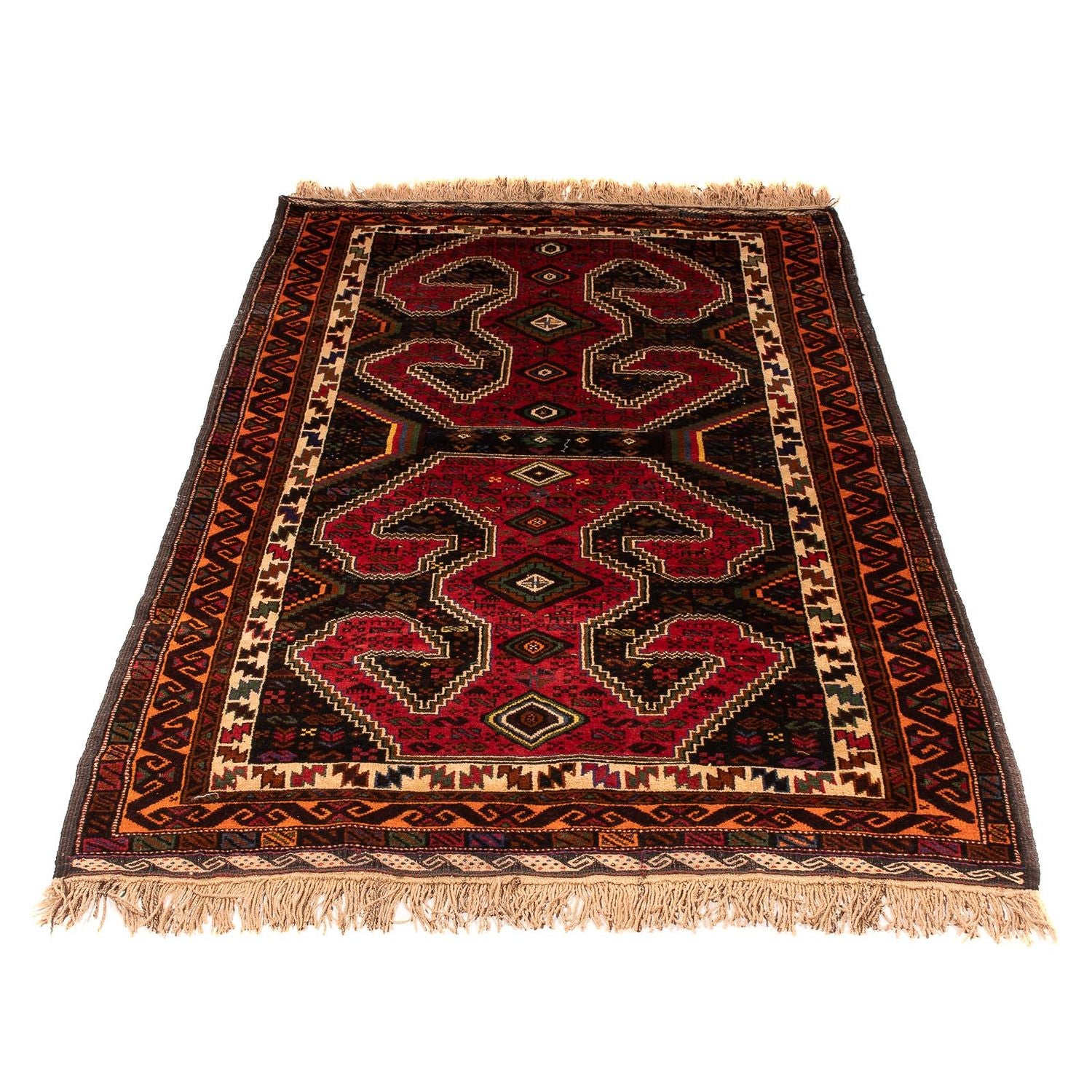 Alfombra de pasillo Alfombra Belutsch - 214 x 115 cm - multicolor