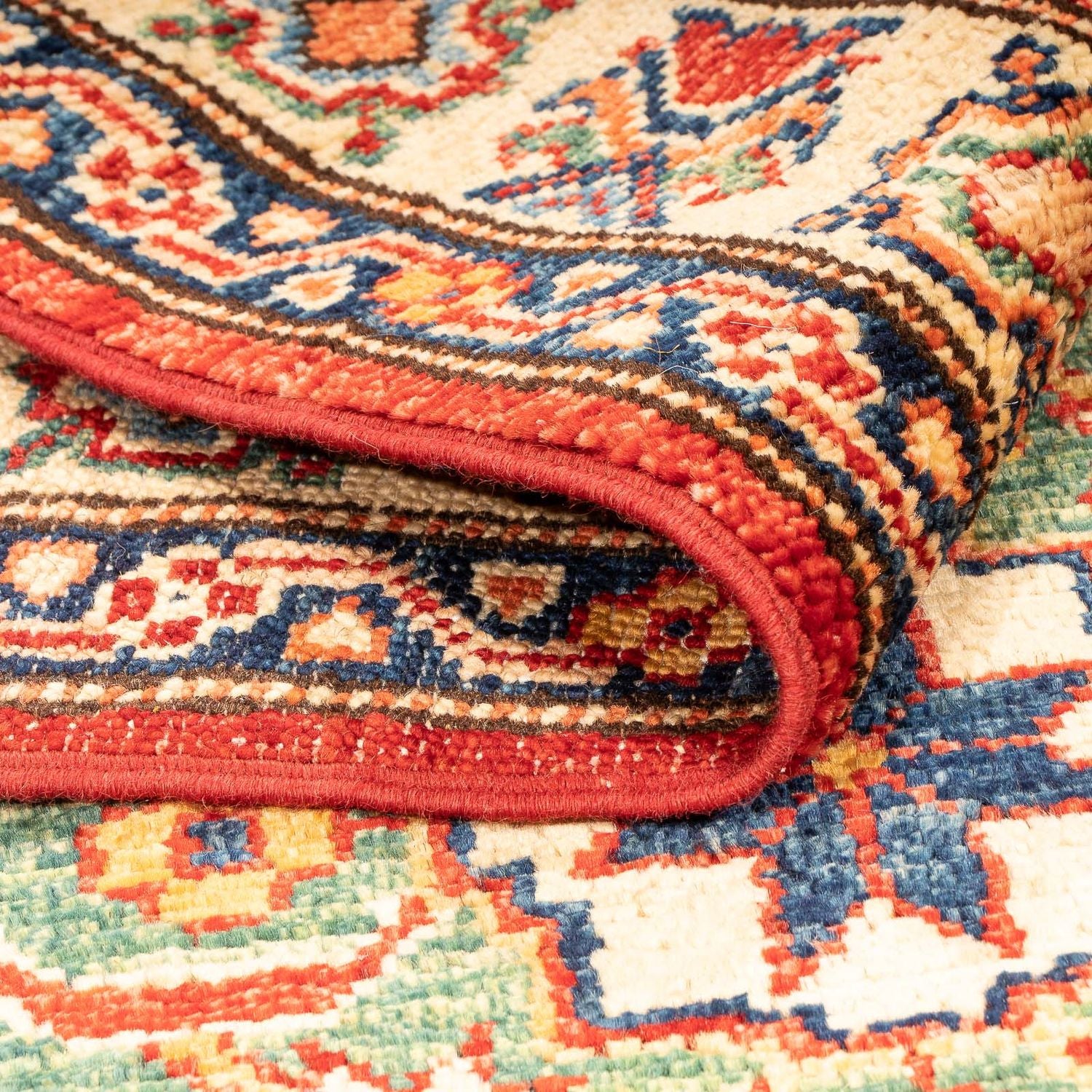 Alfombra Ziegler - Kazak - 127 x 84 cm - verde