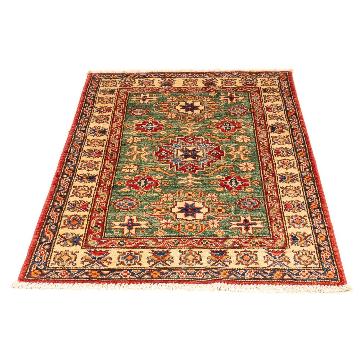 Alfombra Ziegler - Kazak - 127 x 84 cm - verde