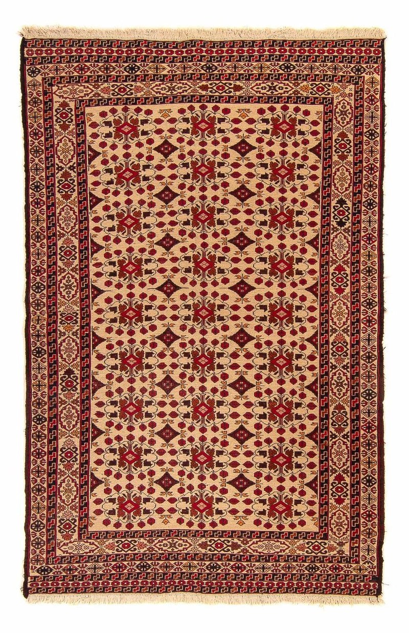 Alfombra Kelim - Oriental - 200 x 126 cm - marrón claro