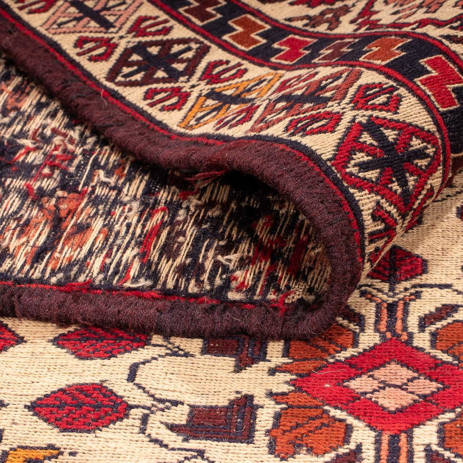 Alfombra Kelim - Oriental - 200 x 126 cm - marrón claro