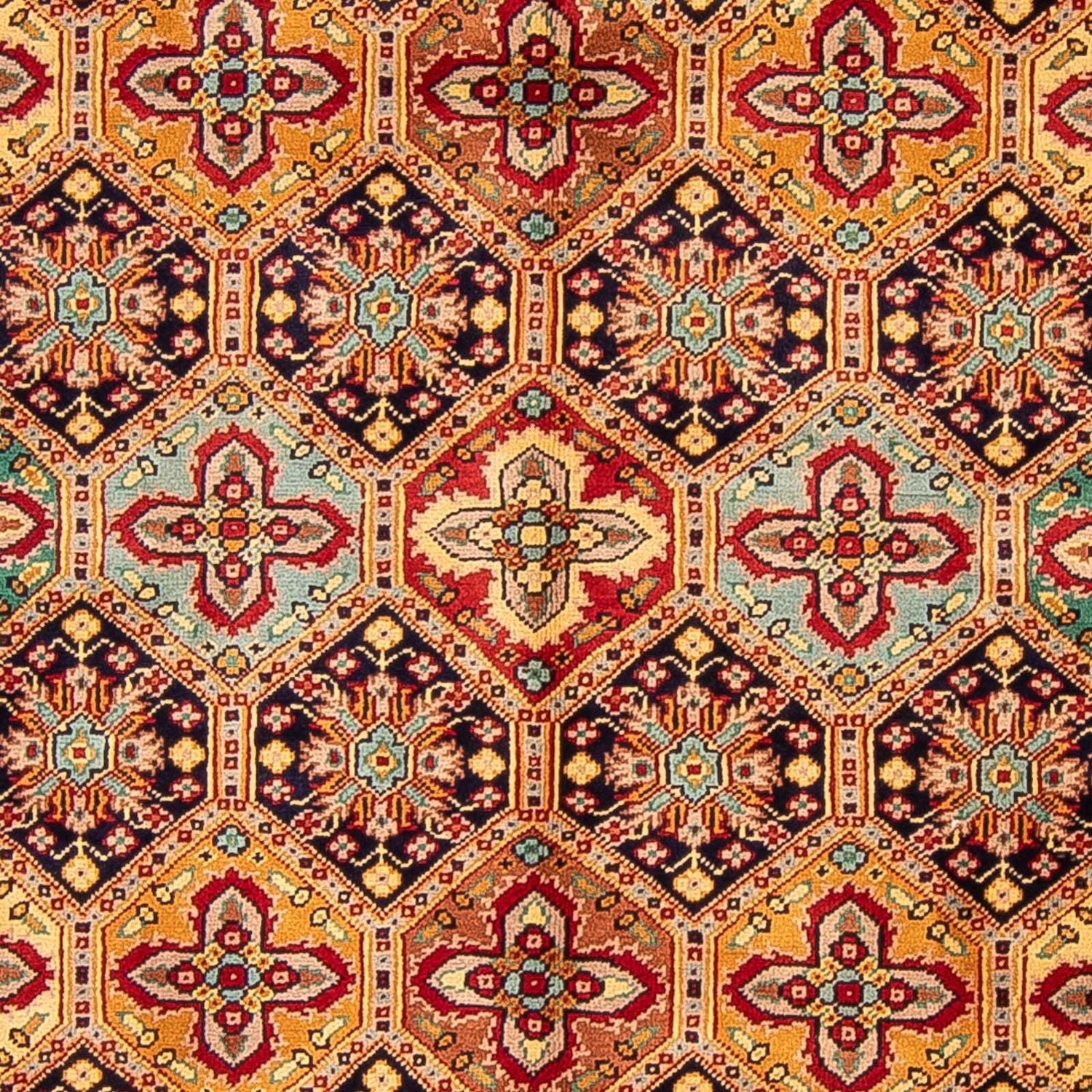 Alfombra afgana - 199 x 153 cm - multicolor