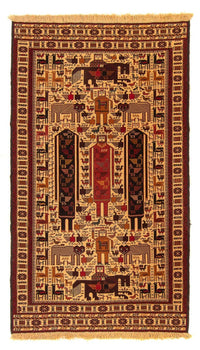 Alfombra Kelim - Oriental - 200 x 122 cm - beige
