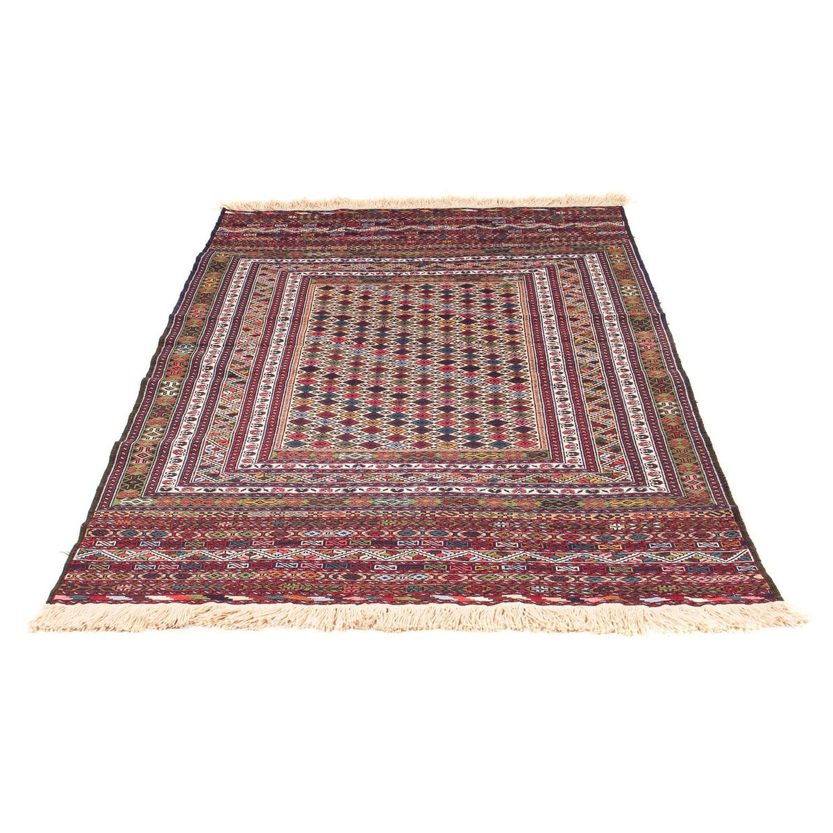 Alfombra Kelim - Oriental - 185 x 120 cm - multicolor