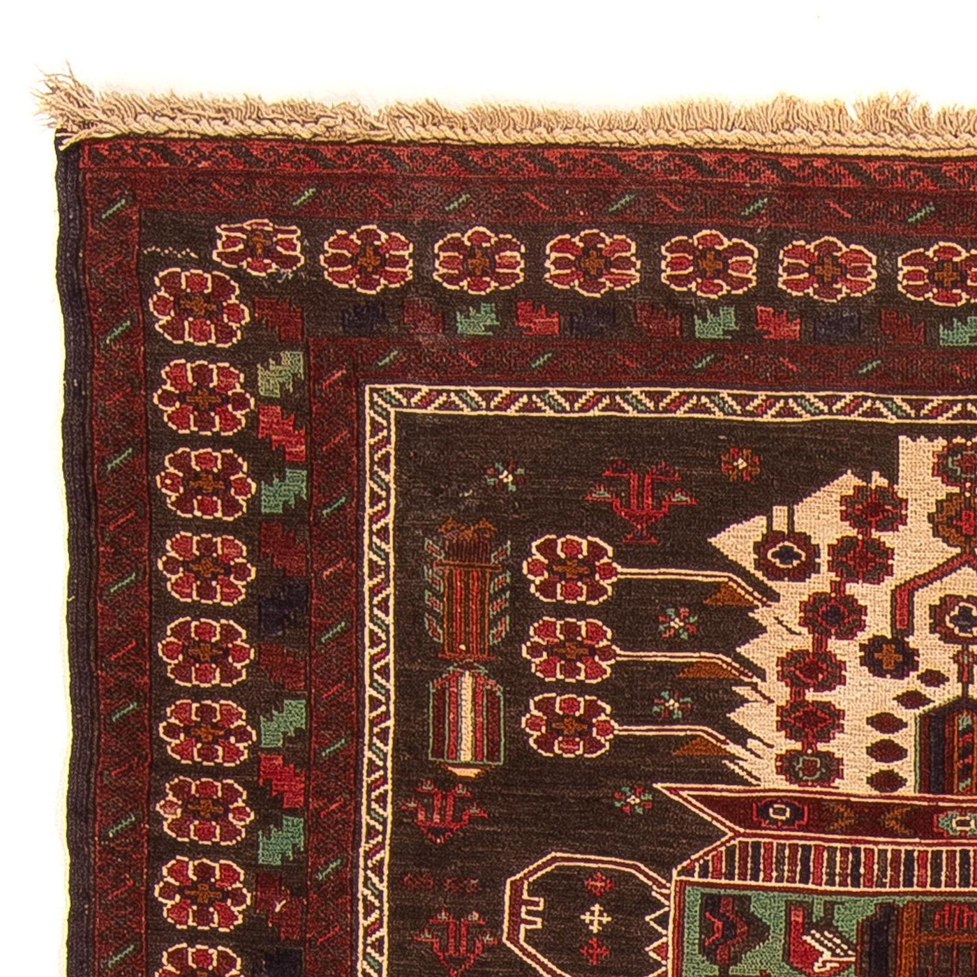 Kilim afgano Alfombra 179x130cm