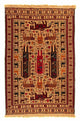 Kilim afgano Alfombra 129x197cm