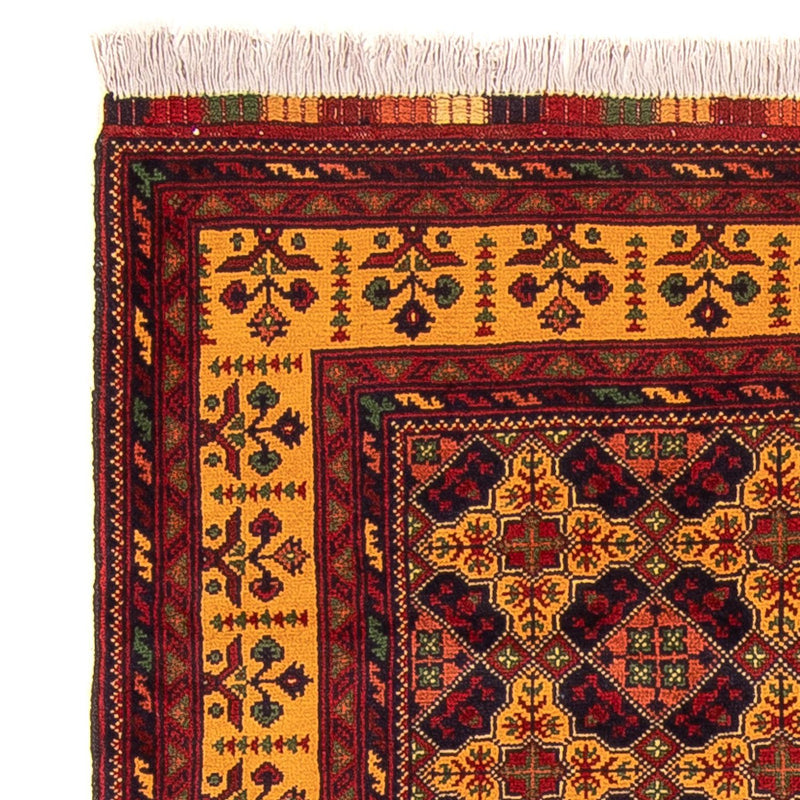 Alfombra de pasillo Alfombra afgana - Bukhara - 208 x 90 cm - multicolor