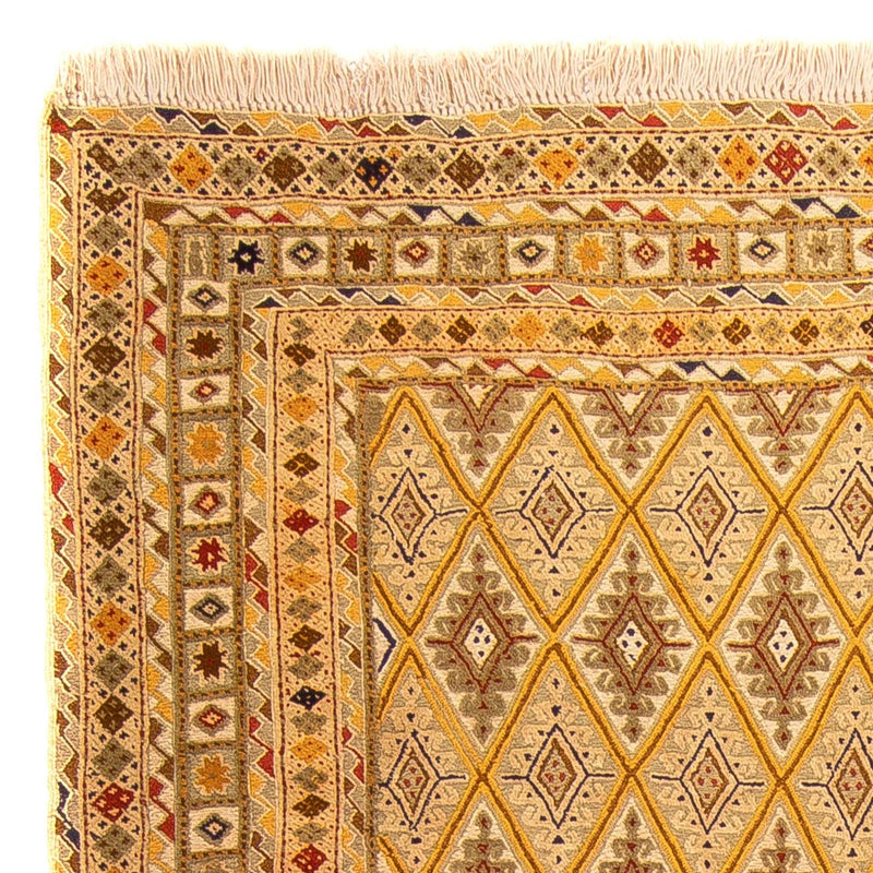 Alfombra Kelim - Oriental - 190 x 148 cm - marrón claro