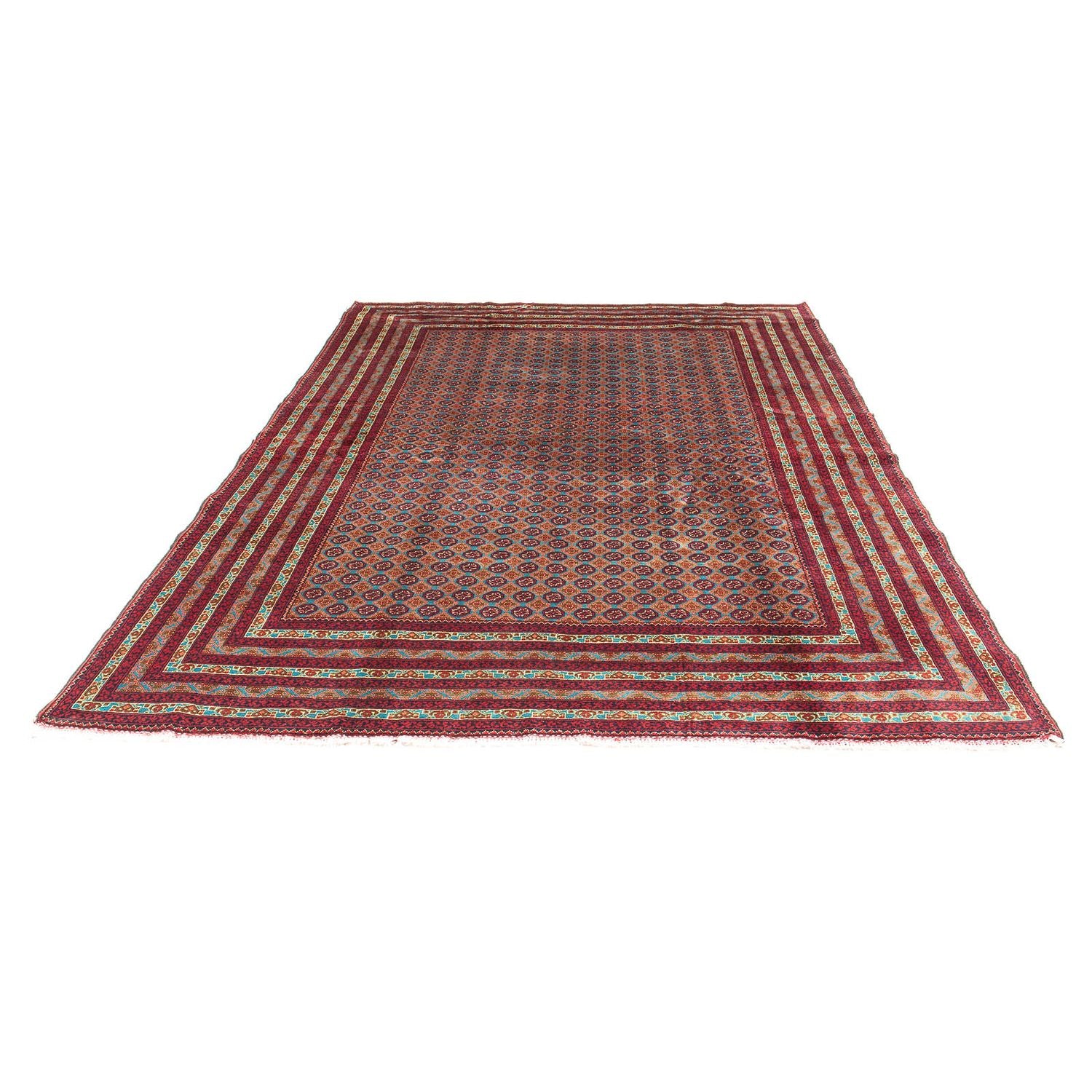 Alfombra afgana - Bukhara - 288 x 198 cm - multicolor