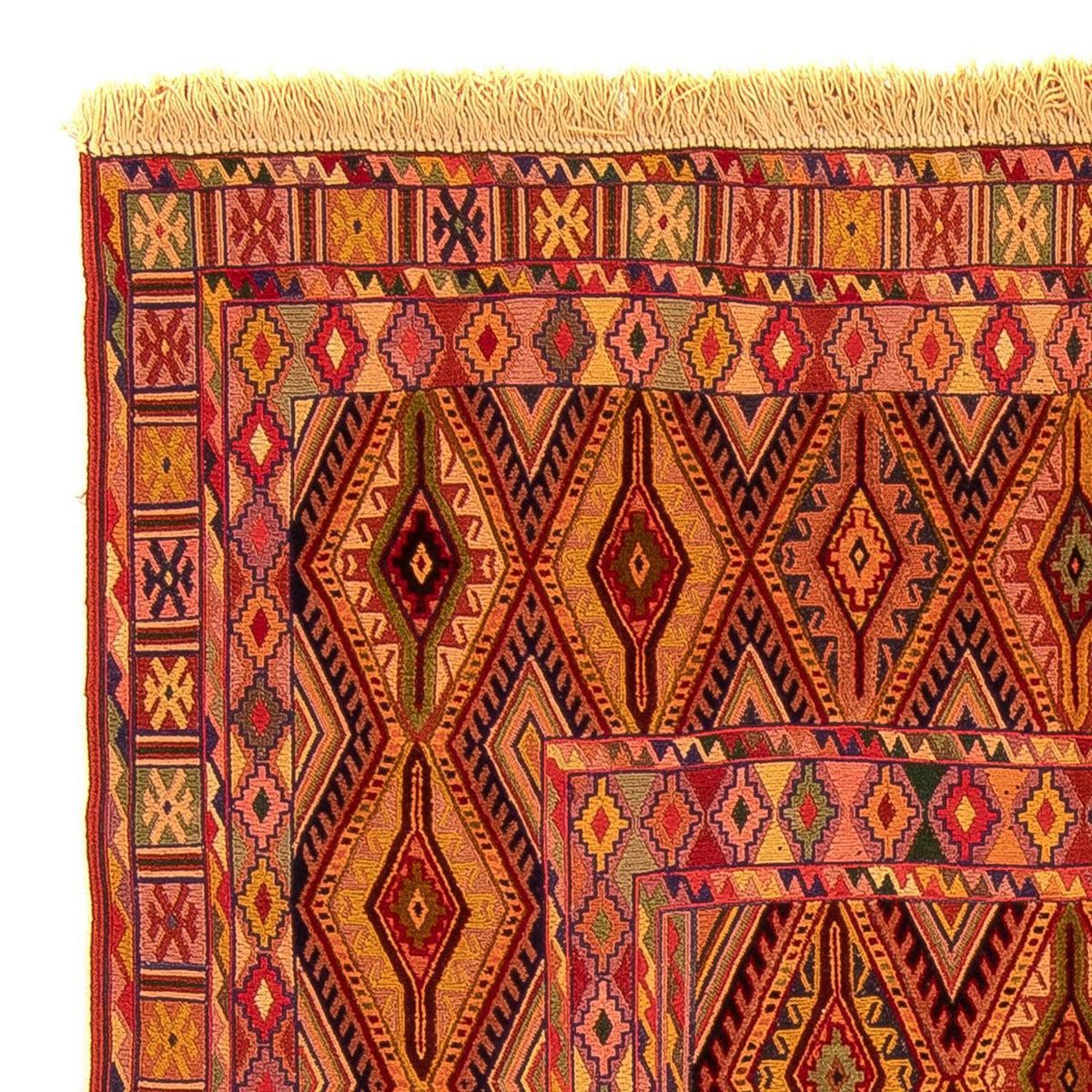 Kilim afgano Alfombra 142x167cm