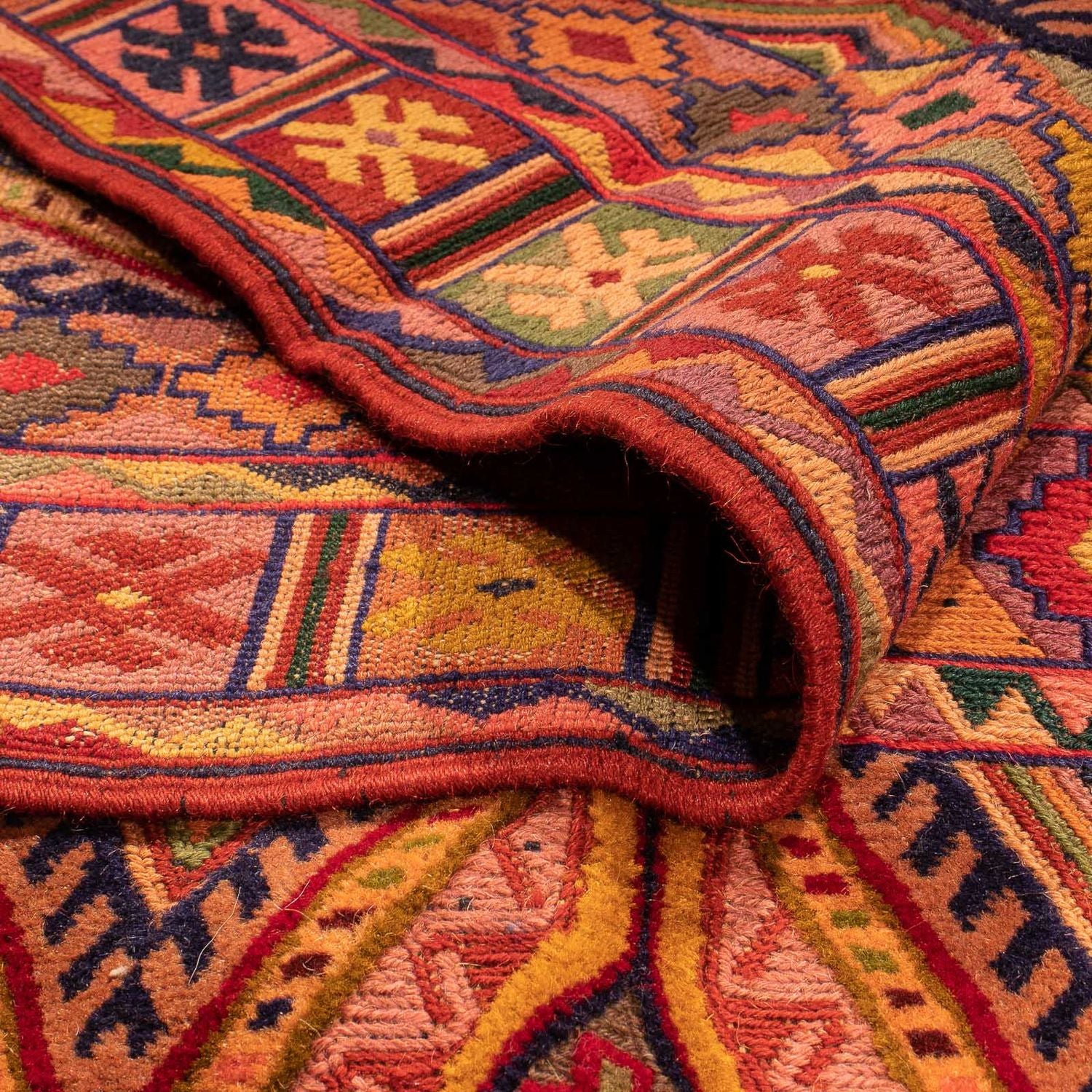 Alfombra Kelim - Oriental - 167 x 142 cm - multicolor