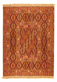 Alfombra Kelim - Oriental - 174 x 138 cm - multicolor