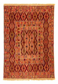 Alfombra Kelim - Oriental - 181 x 147 cm - multicolor