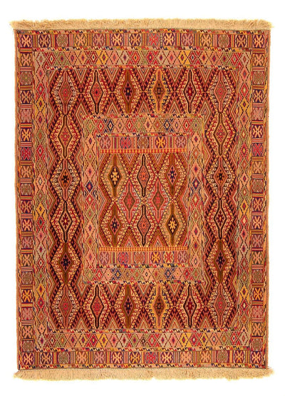 Kilim afgano Alfombra 132x168cm
