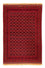 Alfombra Kelim - Oriental - 196 x 136 cm - rojo oscuro