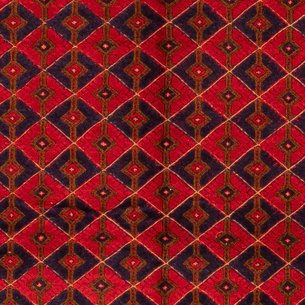 Alfombra Kelim - Oriental - 198 x 151 cm - rojo oscuro