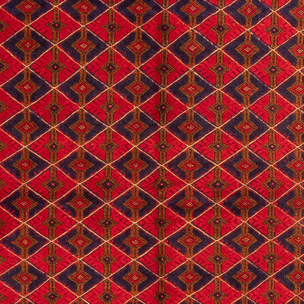 Alfombra Kelim - Oriental - 202 x 153 cm - rojo oscuro