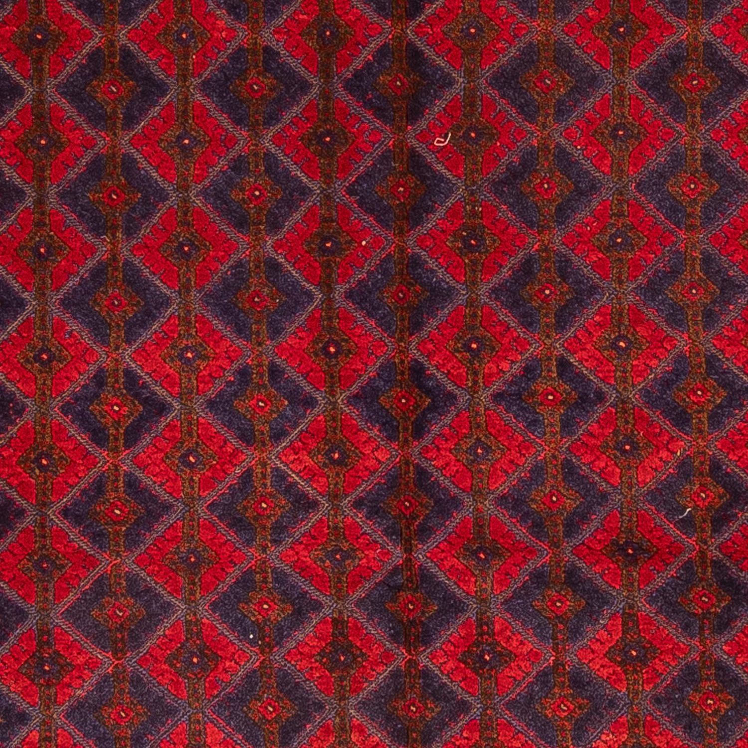 Alfombra Kelim - Oriental cuadrado  - 187 x 158 cm - rojo oscuro