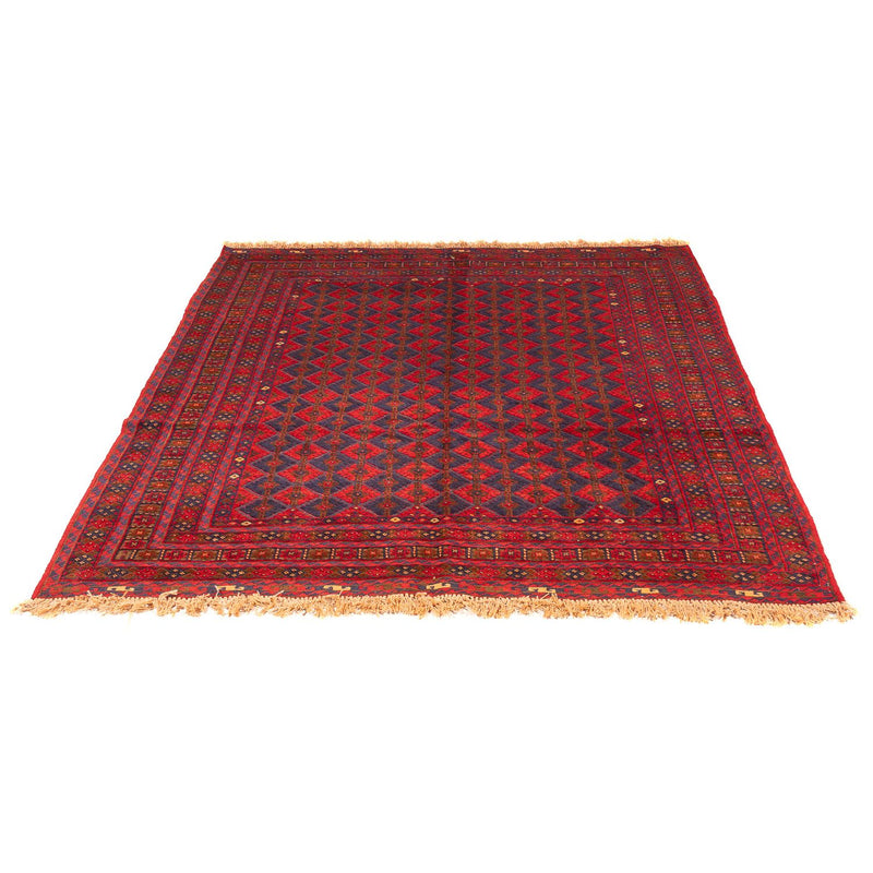 Alfombra Kelim - Oriental cuadrado  - 187 x 158 cm - rojo oscuro