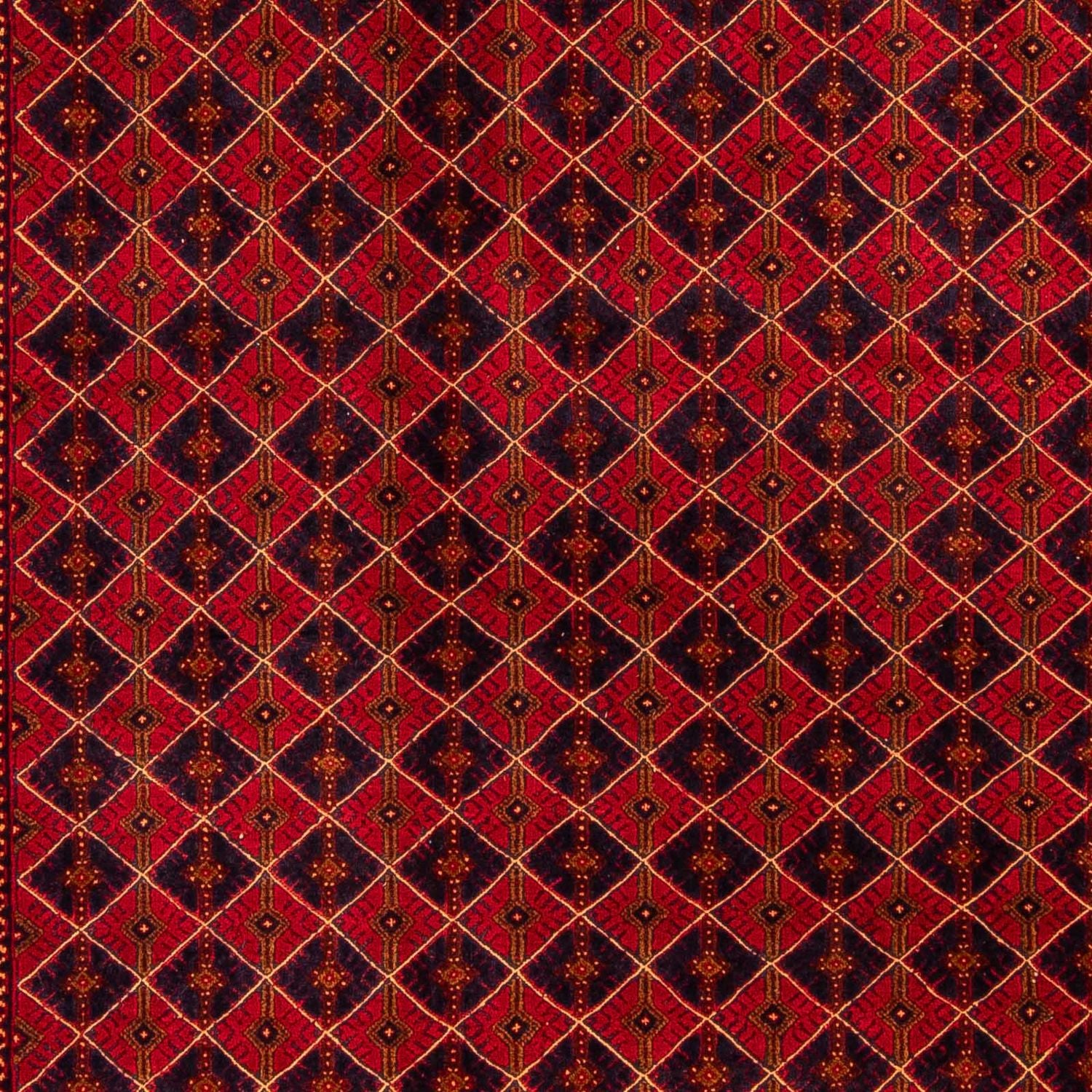 Alfombra Kelim - Oriental - 296 x 196 cm - rojo oscuro
