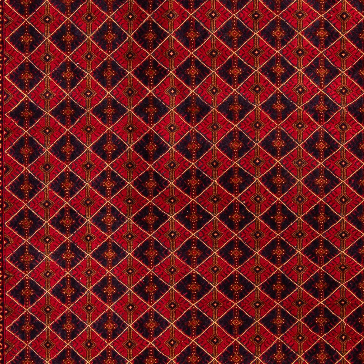 Alfombra Kelim - Oriental - 296 x 196 cm - rojo oscuro