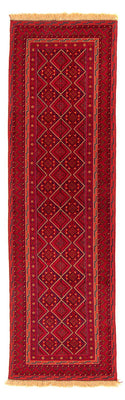 Alfombra de pasillo Alfombra Kelim - Oriental - 280 x 69 cm - rojo oscuro
