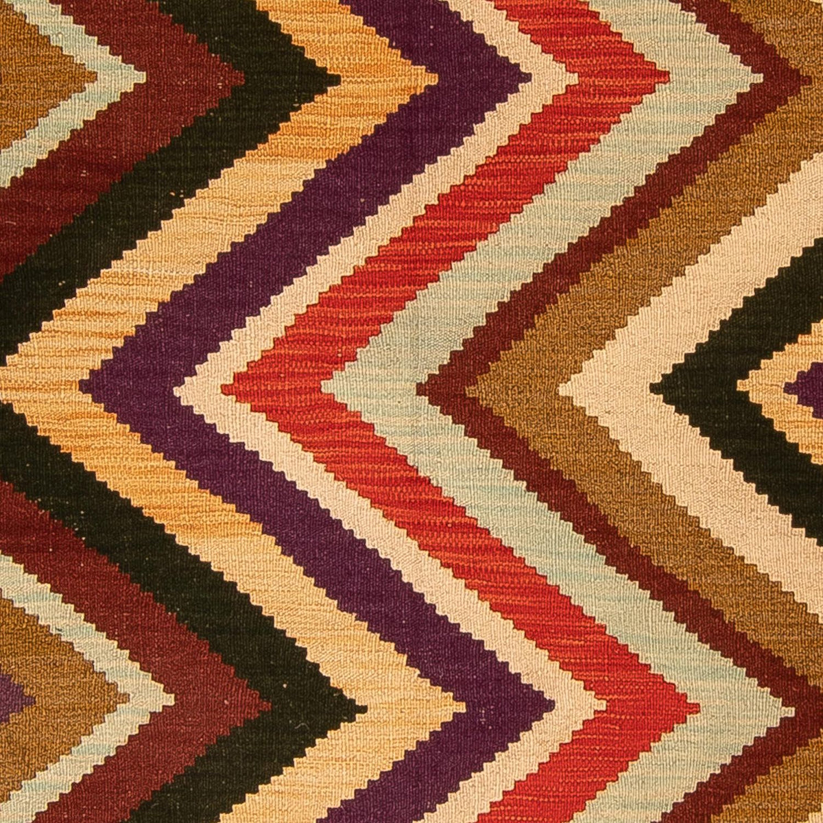 Alfombra Kelim - Splash - 203 x 145 cm - multicolor