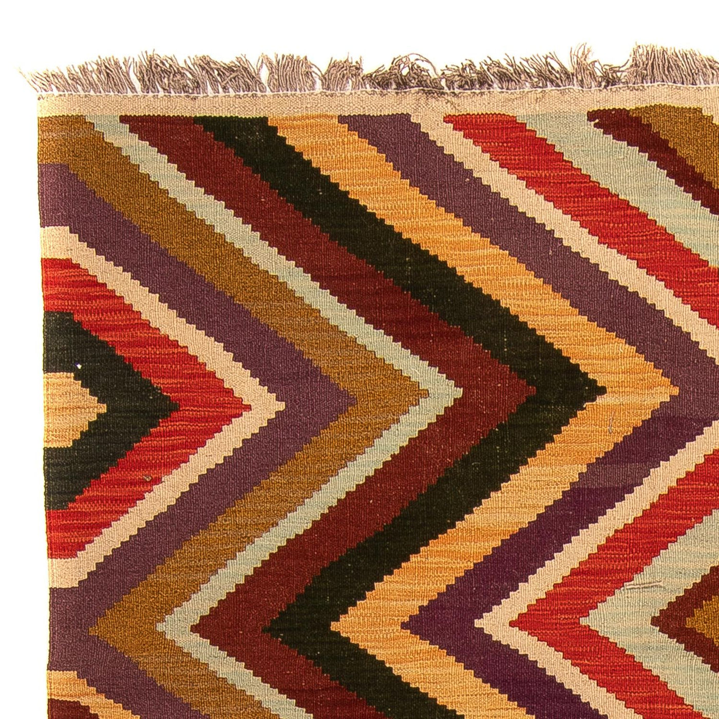 Kilim Maimana Alfombra 203x145cm - Alfombra de lana