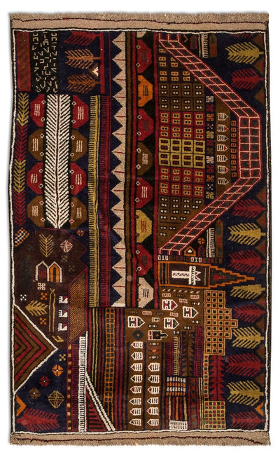 Alfombra Belutsch 85x140cm - Alfombra oriental