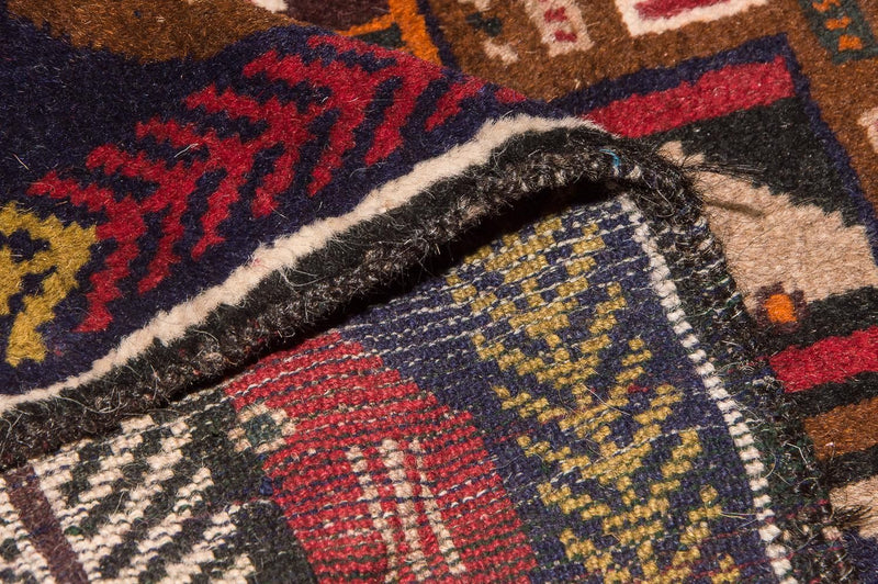 Alfombra Belutsch - 140 x 85 cm - multicolor