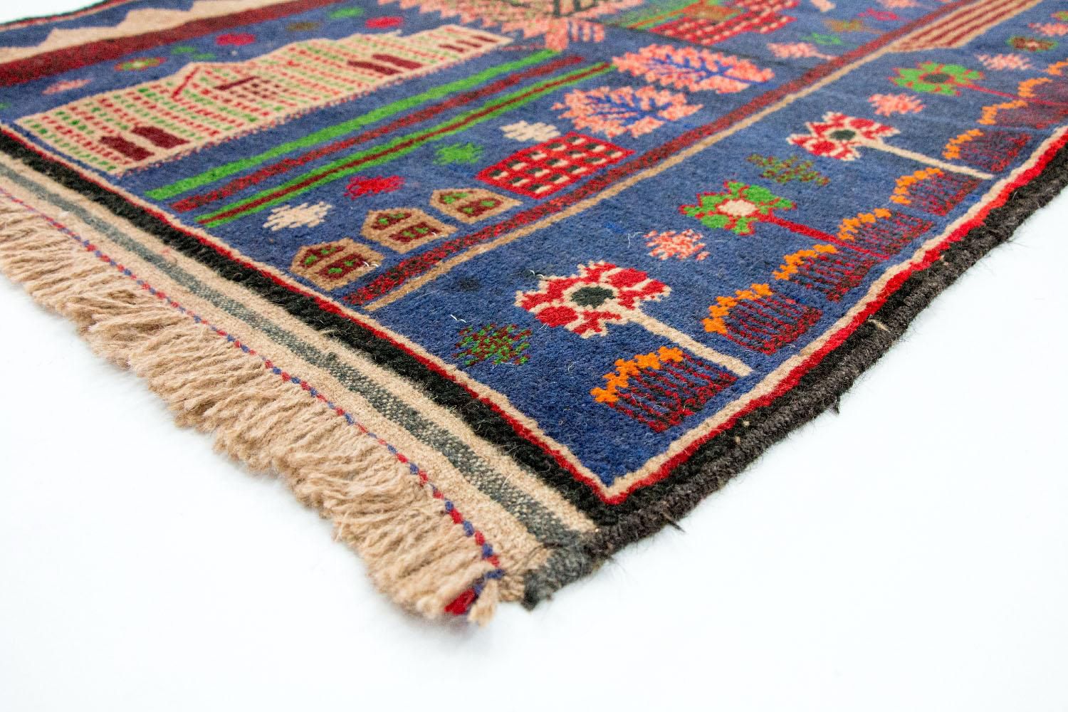 Alfombra Belutsch - 135 x 89 cm - multicolor