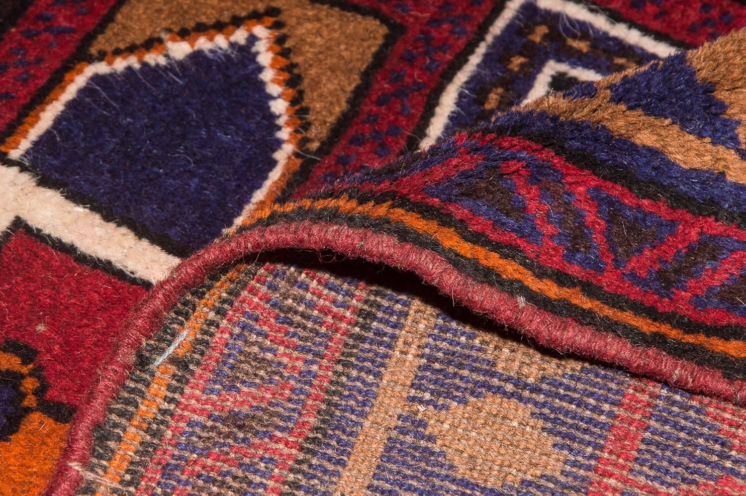 Alfombra Belutsch - 130 x 83 cm - multicolor
