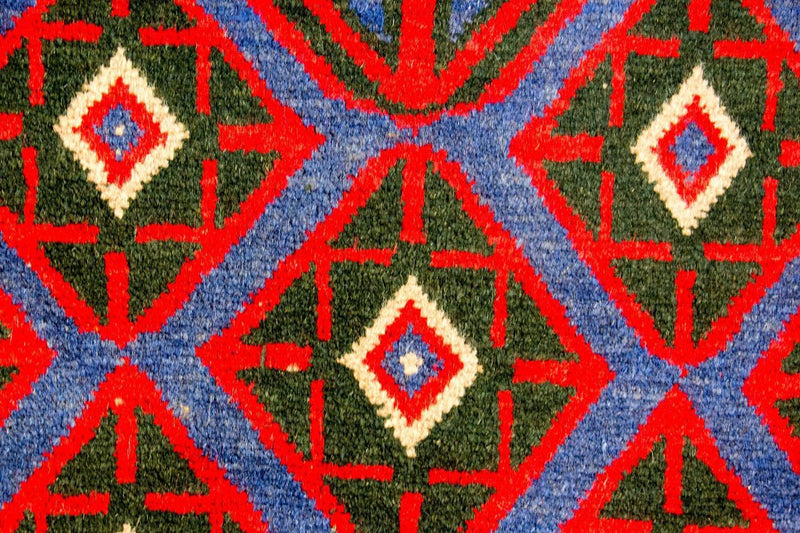 Alfombra Belutsch - 135 x 82 cm - rojo