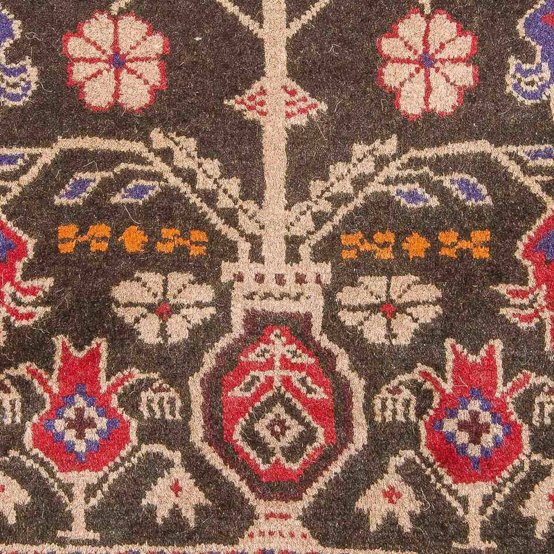 Alfombra Belutsch - 133 x 77 cm - marrón