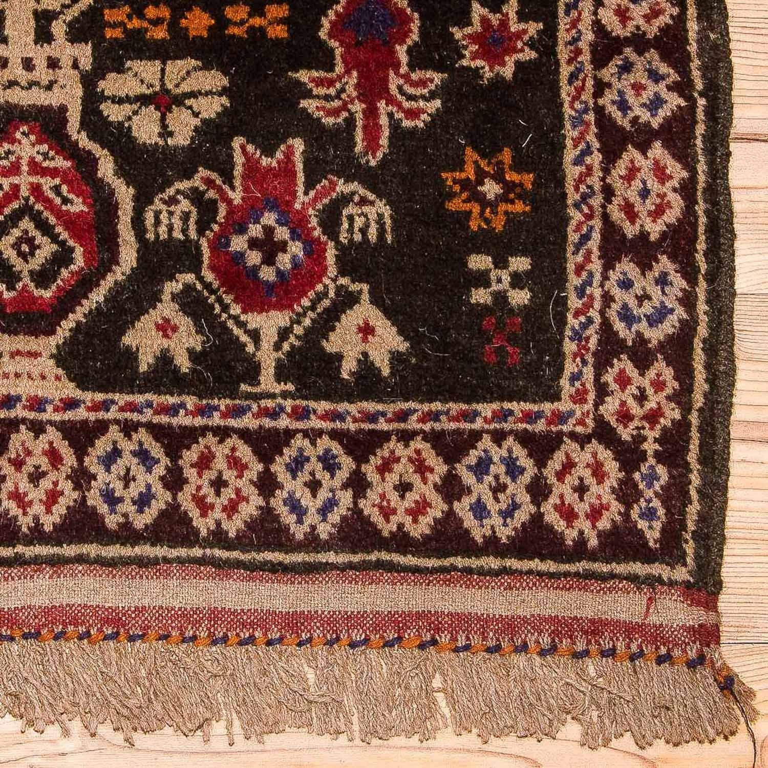 Alfombra Belutsch - 133 x 77 cm - marrón