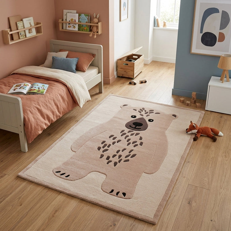 Oso Polar Alfombra Infantil