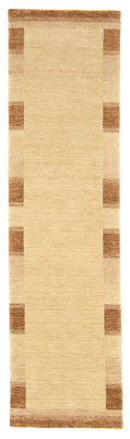 Alfombra de pasillo Alfombra Gabbeh - Indus - 200 x 80 cm - beige