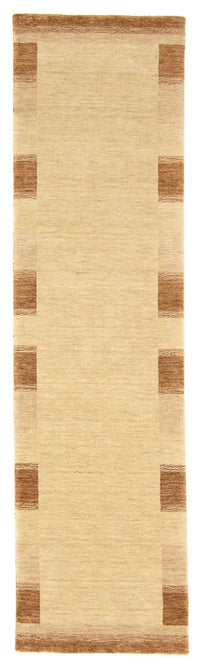 Alfombra de pasillo Alfombra Gabbeh - Indus - 200 x 80 cm - beige