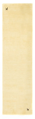 Alfombra de pasillo Alfombra Gabbeh - Indus - 200 x 80 cm - beige