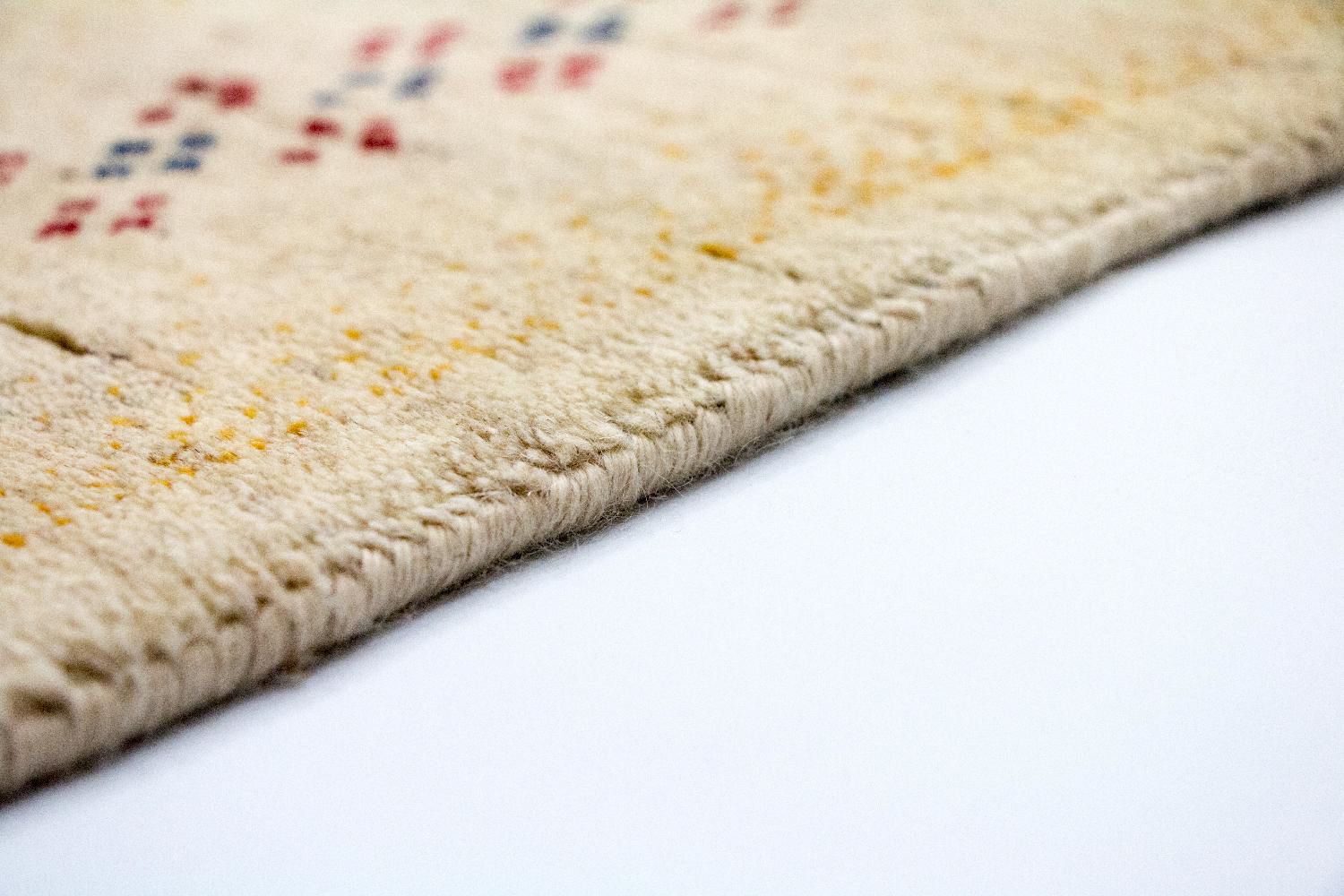 Alfombra Gabbeh - Loribaft Persa - 250 x 200 cm - beige