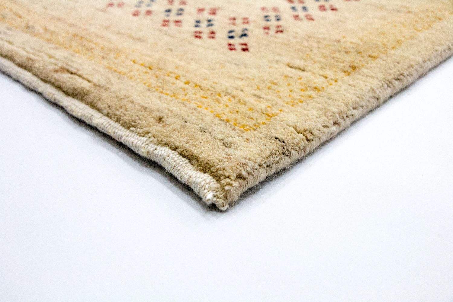 Alfombra Gabbeh - Loribaft Persa - 250 x 200 cm - beige