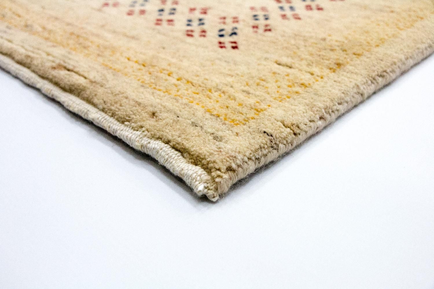 Alfombra Gabbeh - Loribaft Persa - 400 x 300 cm - beige