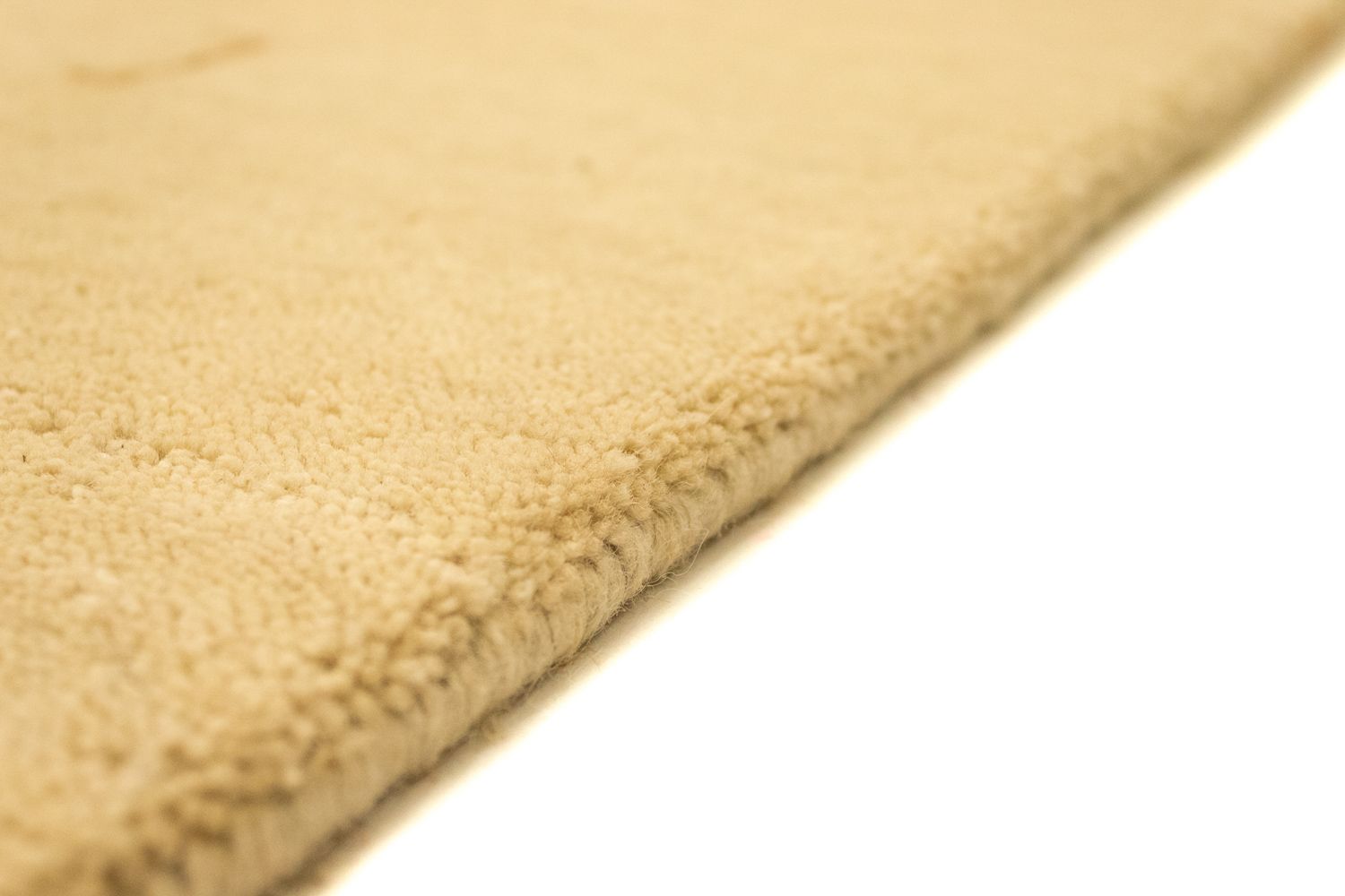 Alfombra de pasillo Alfombra Gabbeh - Indus - 400 x 80 cm - beige