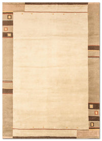 Alfombra de Nepal - 140 x 70 cm - beige