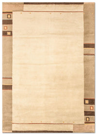 Alfombra de Nepal - 160 x 90 cm - beige