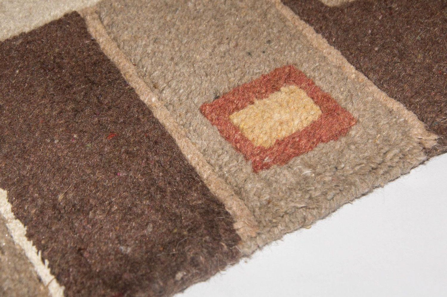 Alfombra de Nepal - 160 x 90 cm - beige