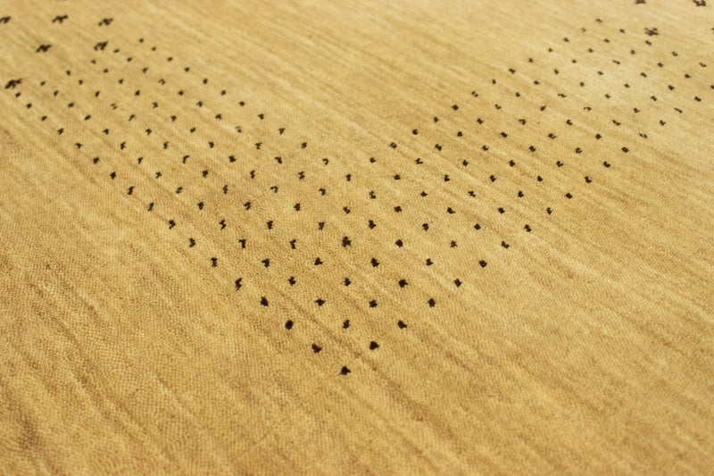 Alfombra de pasillo Alfombra Gabbeh - Indus - 200 x 80 cm - beige
