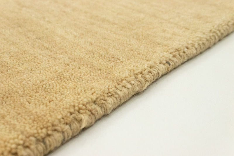 Alfombra de pasillo Alfombra Gabbeh - Indus - 350 x 80 cm - beige
