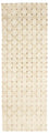 Alfombra de pasillo Alfombra de Nepal - 200 x 70 cm - beige