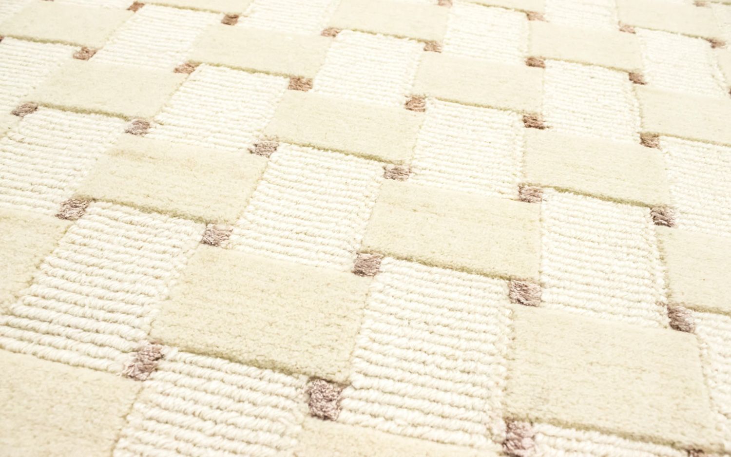 Alfombra de pasillo Alfombra de Nepal - 200 x 70 cm - beige